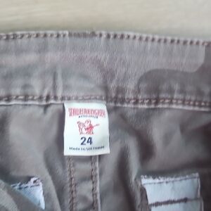 True Religion Tan Denim